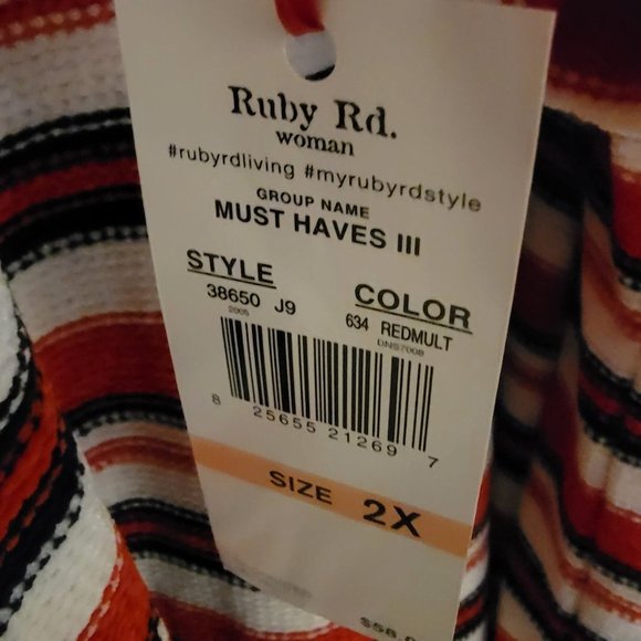 Ruby Rd Sweater- 2 XL - Picture 2 of 4
